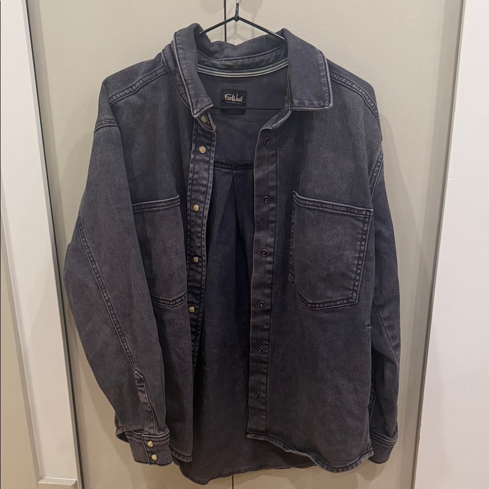 Women's Black Denim Jacket